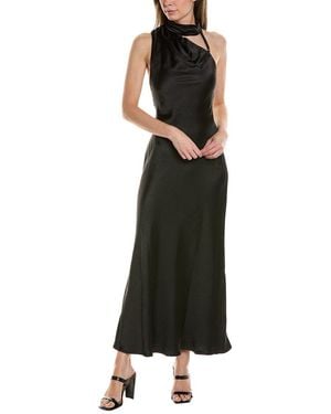 Misha Elania Midi Dress - Black