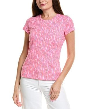 J.McLaughlin Signature Catalina Cloth T-Shirt - Pink