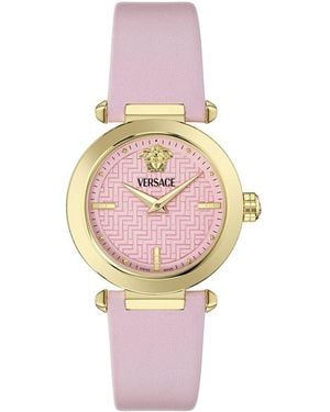 Versace Greek Watch - Pink