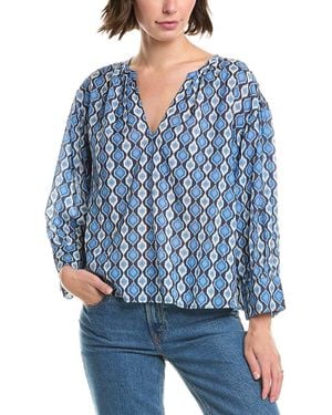 Velvet By Graham & Spencer Keren Top - Blue