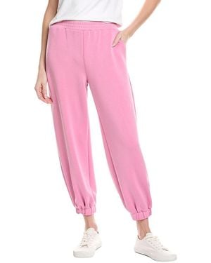 Fate Waffle Knit Jogger - Pink