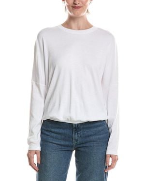 Michael Stars Kaley Crewneck T-shirt - White