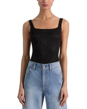 Alice + Olivia Annika Bodysuit - Black