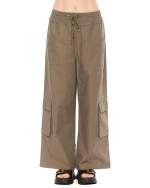 Alexia Admor Evren Drawstring Cargo Pant - Natural
