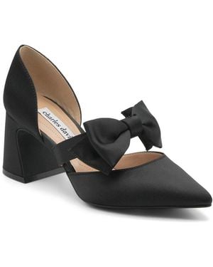 Charles David Andre Satin Dress Shoe - Black