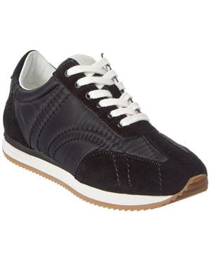 TOTEME Sport Nylon & Suede Sneaker - Blue