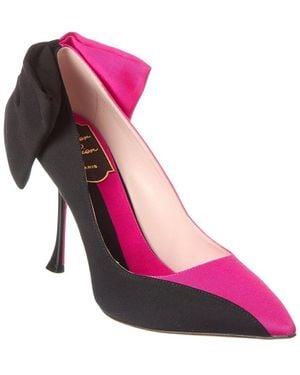 Roger Vivier Canvas Pump - Pink