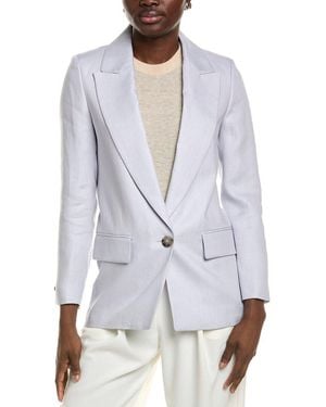 Peserico Linen Blazer - White