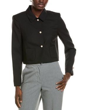 Marc Cain Wool-Blend Blazer - Black
