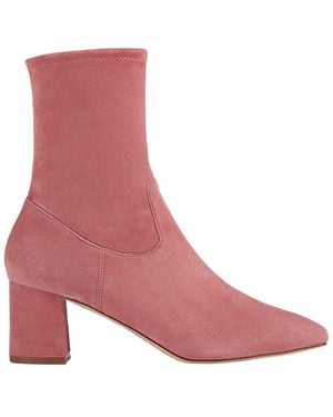 LK Bennett L. K.Bennett Harp Leather Ankle Boot - Pink