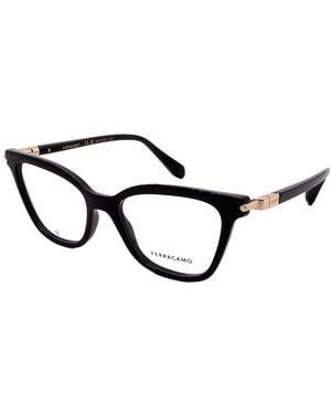 Ferragamo 51Mm Optical Frames - Black