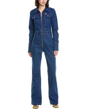 STAUD X Wrangler The Body Jumpsuit - Blue