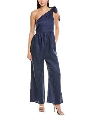 Yumi Kim Cairo Linen Jumpsuit - Blue