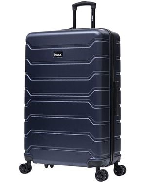 InUSA Trend Lightweight Hardside Spinner Suitcase - Blue