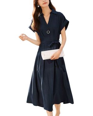 OUNIXUE Dress - Blue