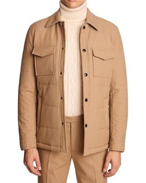Paisley & Gray Quincy Quilted Jacket - Brown