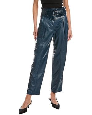 IRO Idrani Leather Pant - Blue