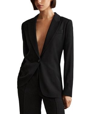 Reiss Tansey Fluid Blazer - Black