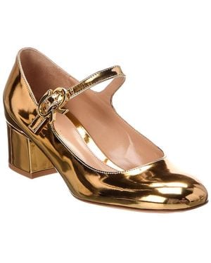 Gianvito Rossi Patent Pump - Brown