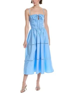 7021 Maxi Dress - Blue