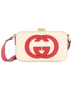 Gucci Interlocking G Camera Bag (authentic Pre-loved) - Red