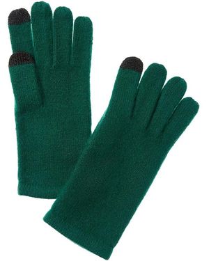 Sofiacashmere Sofiacashmere Touch Screen Cashmere Glove - Green