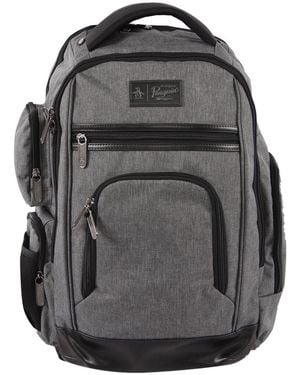 Original Penguin Perry Ellis Fletcher Business Backpack - Black