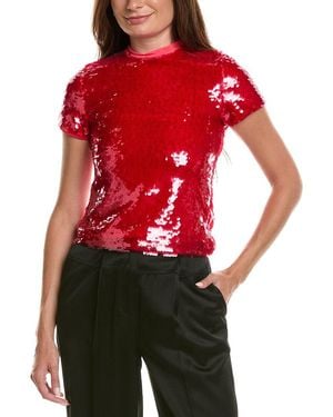 Paris Georgia Basics Mermaid T-Shirt - Red