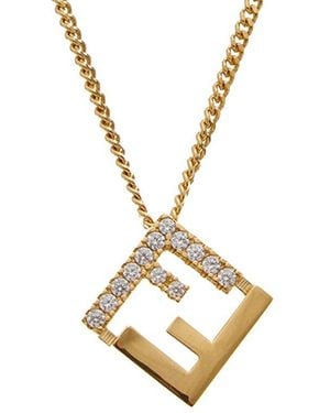 Fendi Forever Necklace - Metallic