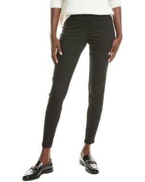 Hue Moto Denim Legging - Black