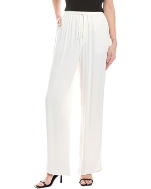 Love Token Wide Leg Pant - White