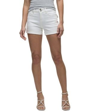 Hudson Jeans Croxley Mid-rise Short - White
