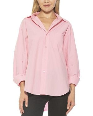 Alexia Admor Amber Shirt - Pink