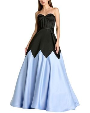 Mac Duggal Long Dress - Blue