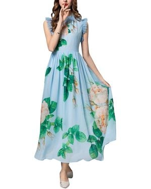 BURRYCO Brc By Maxi Dress - Blue