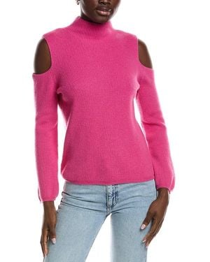 Maje Cutout Cashmere Jumper - Pink