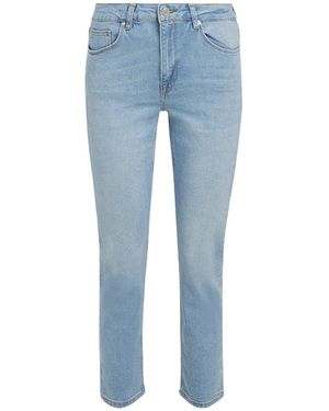 Reiss Oe Hailey Straight Leg Jean - Blue