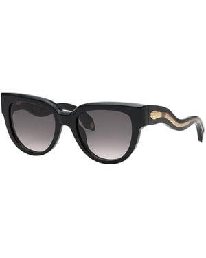 Roberto Cavalli 53Mm Sunglasses - Black