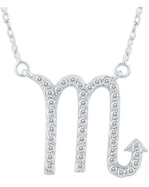 True Diamond 14k 0.32 Ct. Tw. Diamond Necklace - White