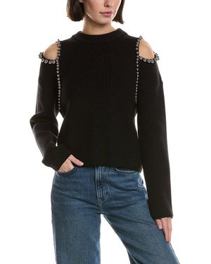 Avantlook Cold-shoulder Jumper - Black
