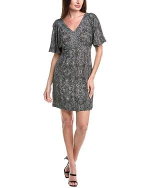Cabi Twirl Mini Dress - Blue