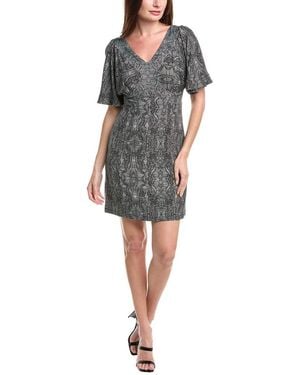 Cabi Twirl Mini Dress - Blue