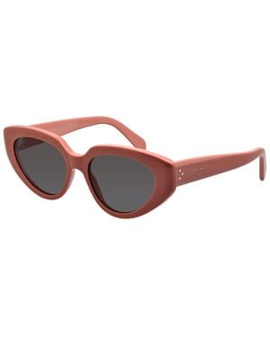 Celine Bold 3 Dots 53Mm Sunglasses - Red