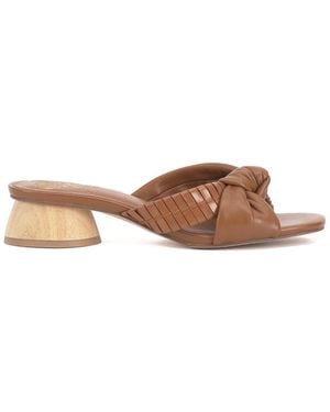 Vince Camuto Leana Leather Sandal - Brown
