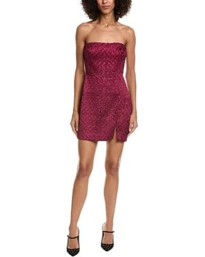 Amanda Uprichard Arely Mini Dress - Red