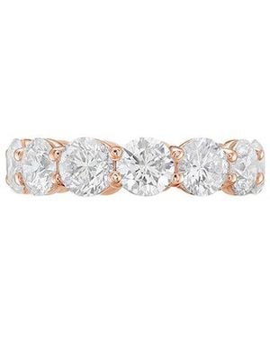 Diana M. Jewels Diana M. 14K Rose 13.00 Ct. Tw. Lab-Grown Diamond Ring - White