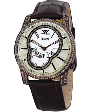 Le Vian Unisex Marsais Diamond Watch - Gray