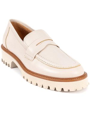 Menina Step Borgona Loafer - White