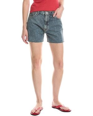 Rag & Bone Retro Cut Off Short - Blue