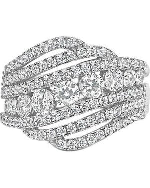 Haus of Brilliance 2.03 Ct. Tw. Lab-Grown Diamond Band Ring - White